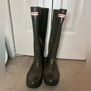 Hunter Classic Grey Waterproof Boots